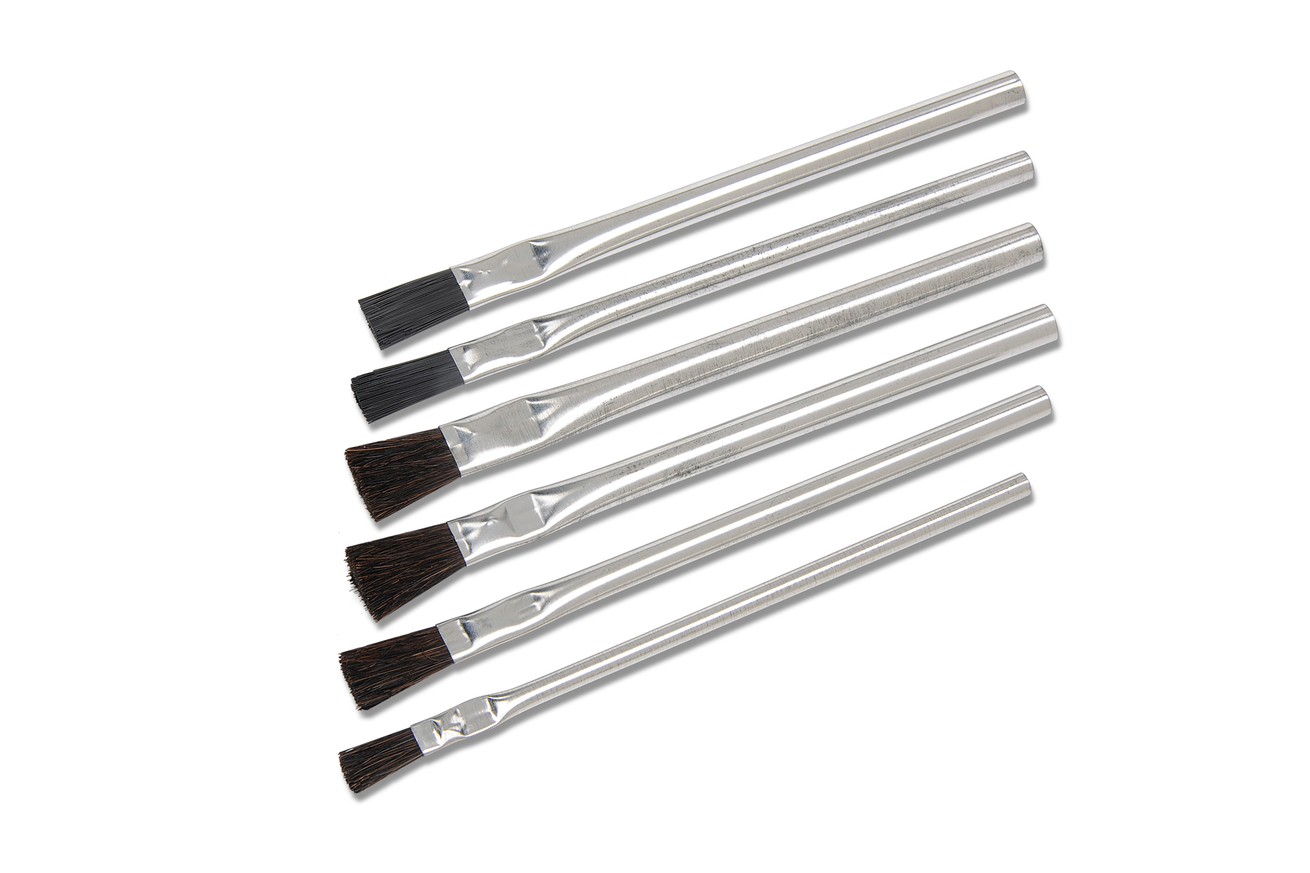 Universal Tool Acid Brush Set 6 Inch Metal Handle for Acid Glue Paste 12pc  Set